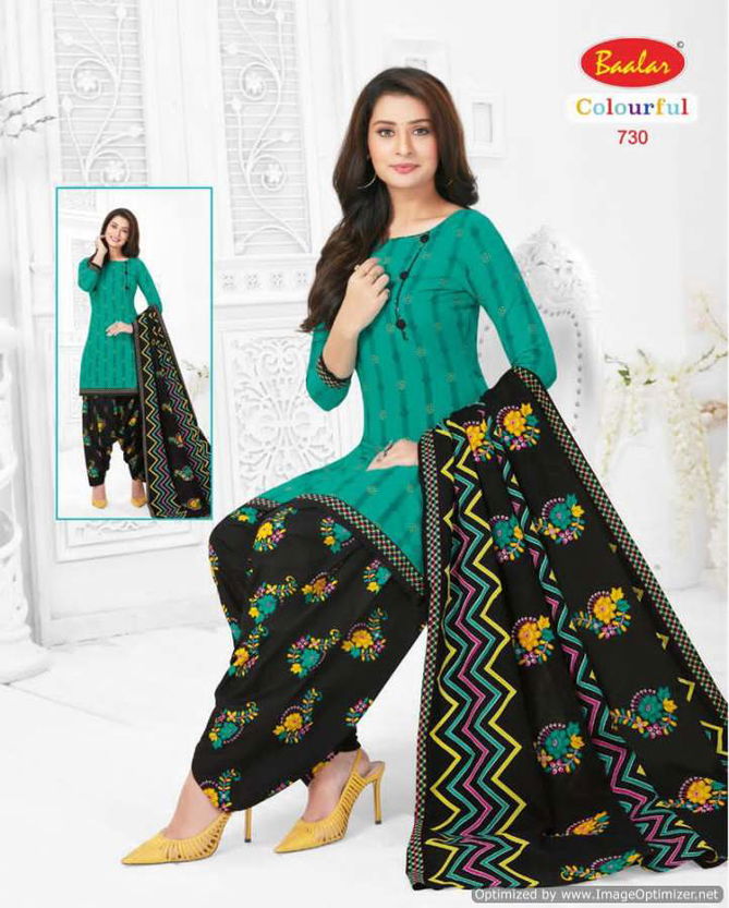 Baalar Colourful 7 Readymade Cotton Printed Designer Casual Dress Collection